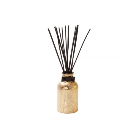 Teatro Fragranze Uniche,  ORO (Luxury collection),  Gift Set:  Sticks 1000 ml Gold Python Couture Vase