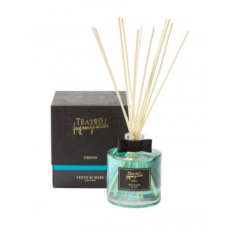 SEA WIND (Vento di Mare), 500 ml Diffuser With Sticks, Teatro Fragranze Uniche