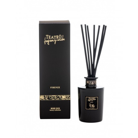ROSE OUD (Luxury collection), 100 ml  Diffuser With Sticks, Teatro Fragranze Uniche