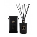 Teatro Fragranze Uniche,  ROSE OUD (Luxury collection),  Sticks 1500 ml Shiny Black Vase