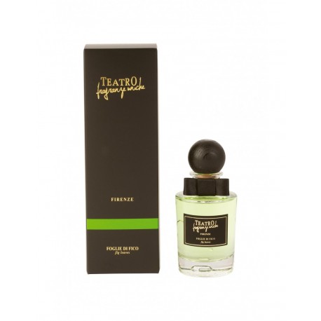 FIG LEAVES (Foglie di fico),  Diffuser With Sticks  100 ml, Teatro Fragranze Uniche