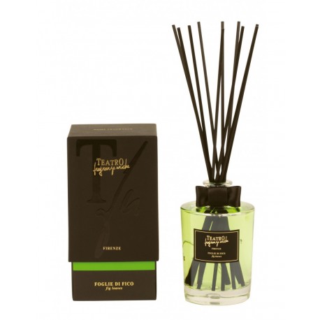 Teatro Fragranze Uniche,   FIG LEAVES (Foglie di fico),   With Sticks Diffuser 500 ml