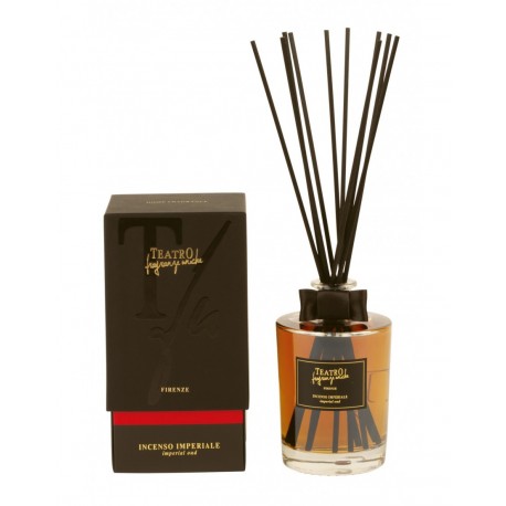 IMPERIAL OUD (Incenso Imperiale),  500 ml Diffuser With Sticks,  Teatro Fragranze Uniche