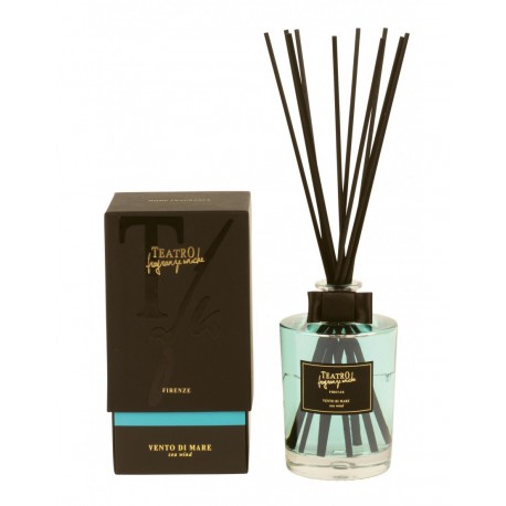 SEA WIND (Vento di Mare), 500 ml Diffuser With Sticks, Teatro Fragranze Uniche