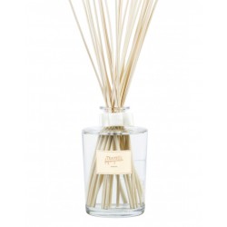 WHITE DIVINE (Bianco Divino), 1500 ml InTransparent Glass Vase, Teatro fragranze uniche
