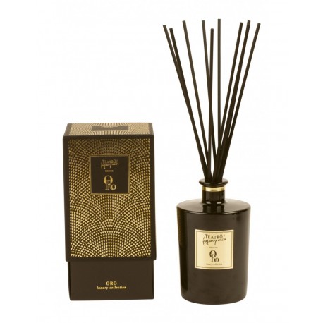 Teatro Fragranze Uniche,  ORO (Luxury collection),    with sticks diffuser  500 ml