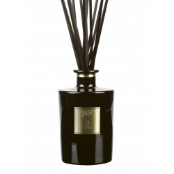 Teatro Fragranze Uniche, ORO (Luxury collection), Gift Set: Sticks 2500 ml Shiny Black Vase