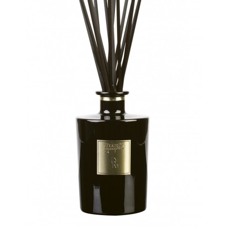 Teatro Fragranze Uniche, ORO (Luxury collection), Gift Set: Sticks 2500 ml Shiny Black Vase