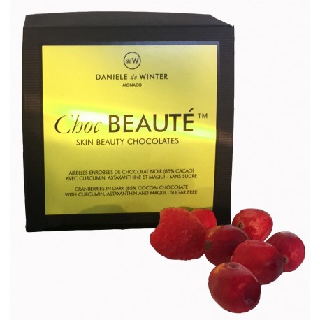 Daniele de Winternaco, ChocBEAUTE, Anti-aging 85% Cocoa cranberries, 200g 