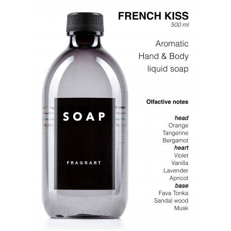 FRAGRART , Soap - FRENCH KISS 500ml