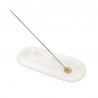 Czech & Speake Porcelain Incense Stick Dish (Gold Tag)