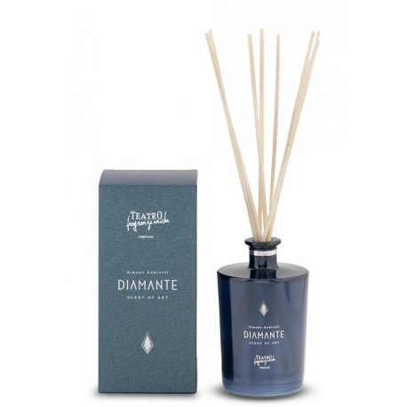 Teatro Fragranze Uniche,   DIAMANTE,  500 ml with Stick diffusers