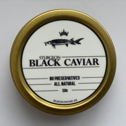 Black caviar sturgeon from Fragrance Gallery, 50 gr