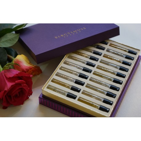 ELECTIMUSS London,  DISCOVERY SELECTION BOX – 20 perfume samples