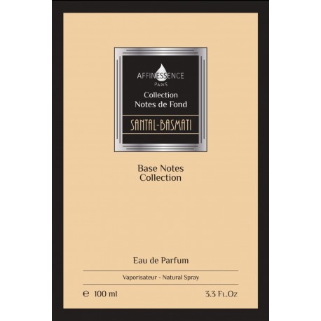 Affinessence, SANDALWOOD – BASMATI, Eau de parfum,   Luxurious Presentation,  100ml