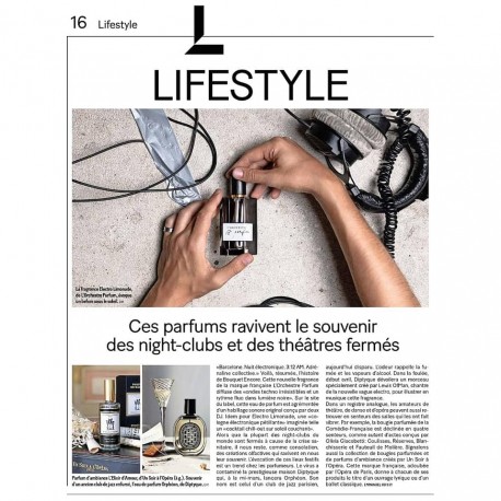 L'orchestre parfum,  LIQUEUR BPM,   Eau de  Parfum 100ml