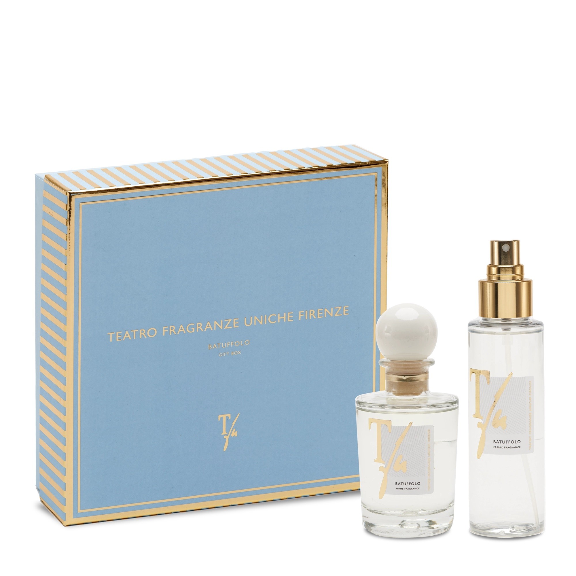 Batuffolo, Gift box Diffuser with sticks + Fabric Spray, Teatro Fragranze  Uniche - Fragrance Gallery