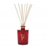 LOVE (Luxury collection),  1500 ml sticks Decanter Red Transparent Vase , Teatro Fragranze Uniche