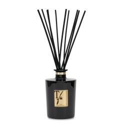 ORO (Luxury collection), Sticks 1500ml Shiny Black Vase, Teatro Fragranze Uniche