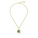 Sonia Rykiel, GOLDEN MEDALS LUCKY CLOVER NECKLACE