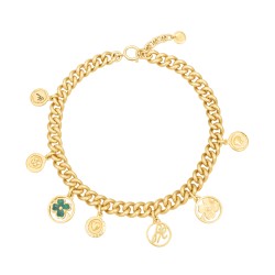 Sonia Rykiel, GOLDEN MEDALS TALISMANS BRACELET