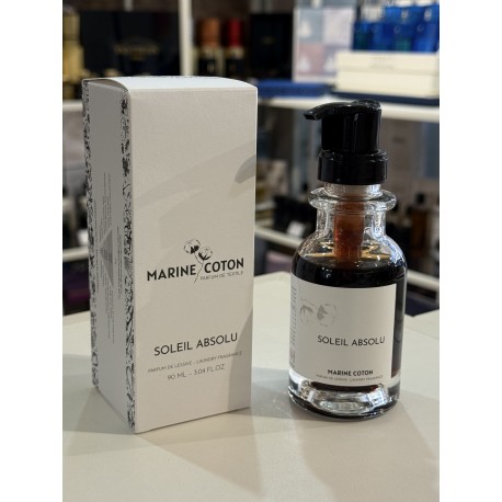 MARINE COTON, Soleil Absolu,  Parfum de Lessive, 90 ml