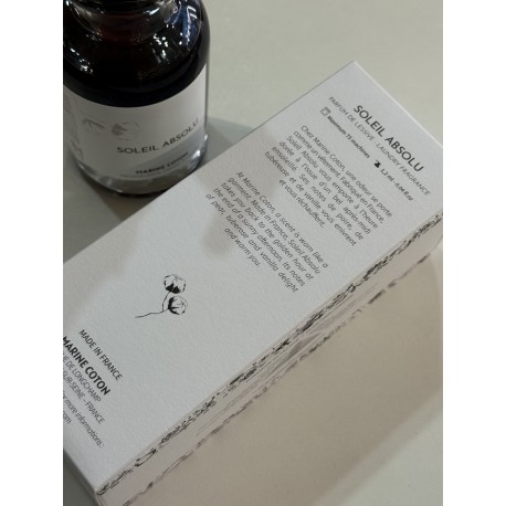 MARINE COTON, Soleil Absolu,  Parfum de Lessive, 90 ml