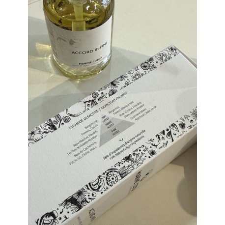 MARINE COTON, Accord Infini,  Parfum de Lessive, 90 ml