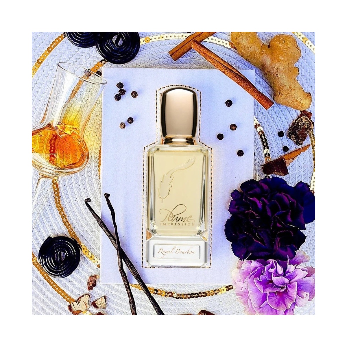 Plume Impression,  Royal Bourbon,  Eau de Parfum,  80 ml