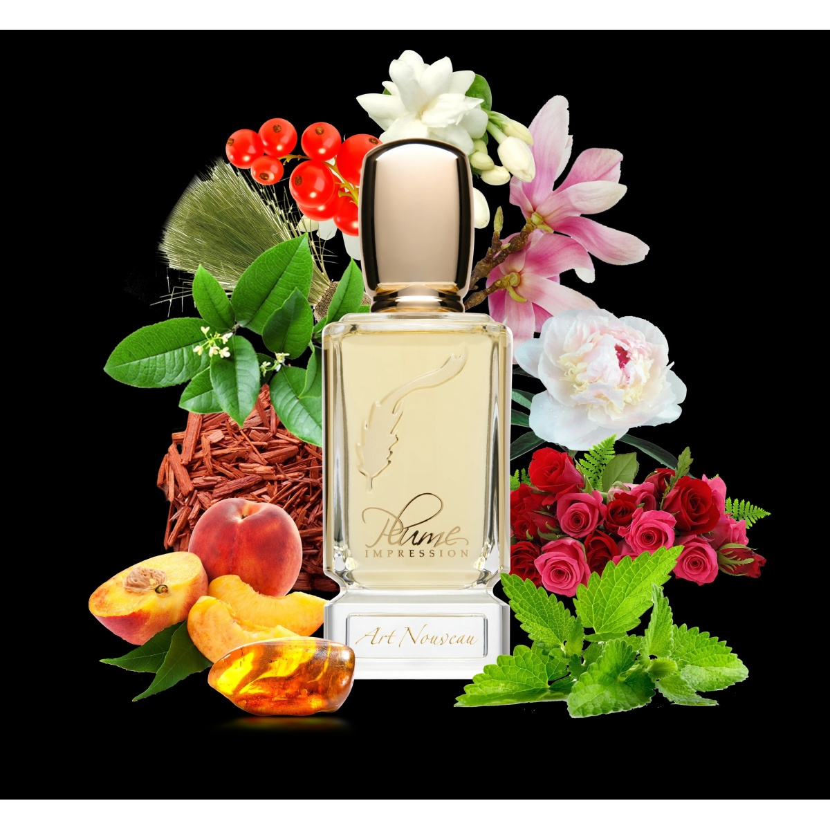 Plume Impression,  Art Nouveau,  Eau de Parfum,  80 ml