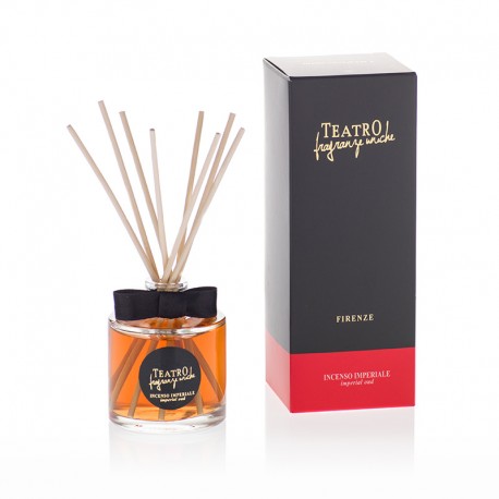 IMPERIAL OUD (Incenso Imperiale), 100 ml  Diffuser With Sticks,Teatro Fragranze Uniche  