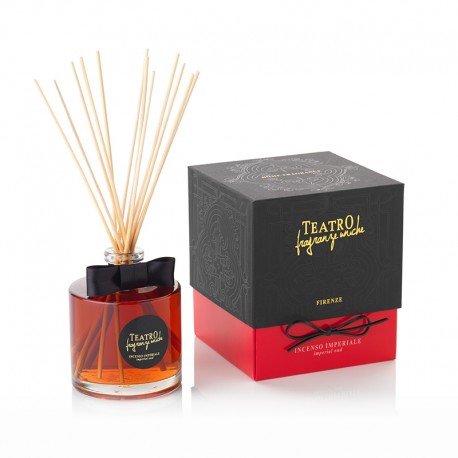 IMPERIAL OUD (Incenso Imperiale),  500 ml Diffuser With Sticks,  Teatro Fragranze Uniche