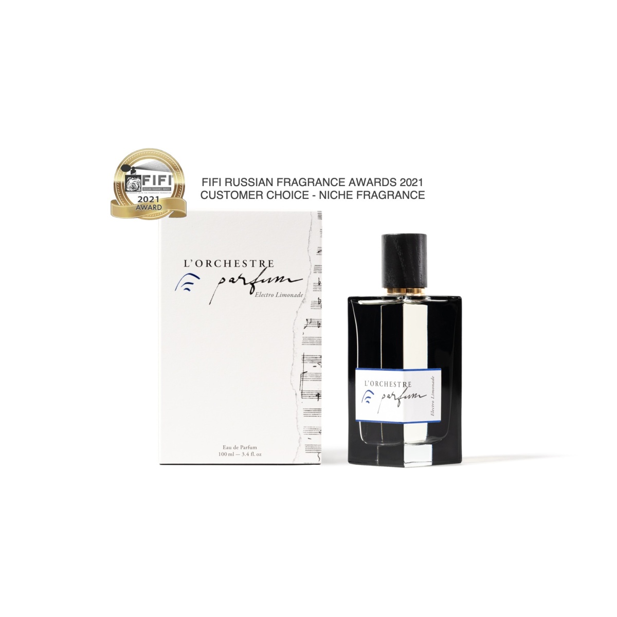 L'orchestre parfum,    ELECTRO LIMONADE,    Eau de  Parfum 100ml