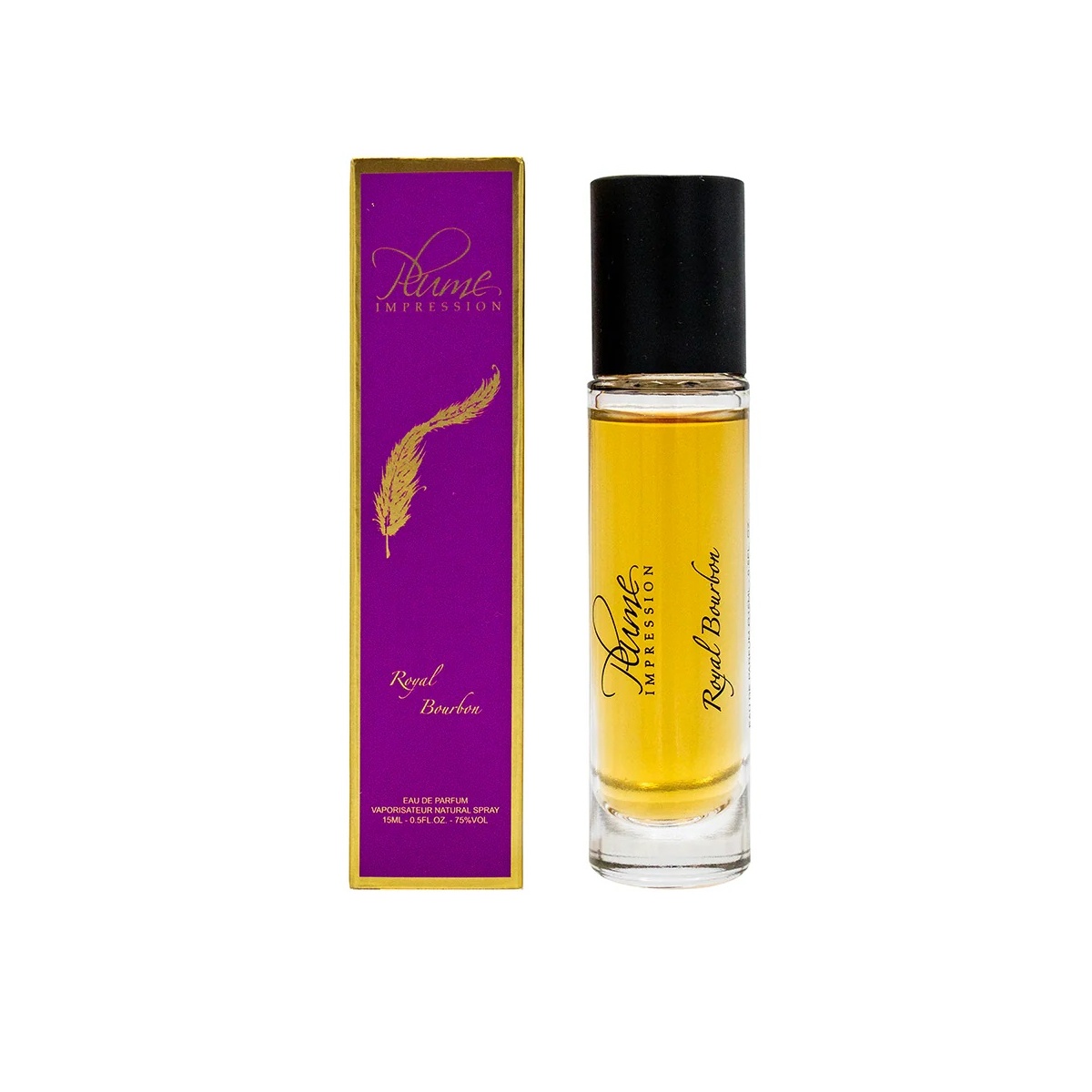Plume Impression,  Royal Bourbon,  Eau de Parfum,  15  ml